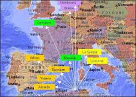 Lignes maritimes entre Annaba et l'Europe