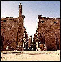 Entrance of the Luxor Temple
