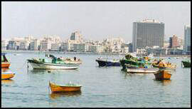 Alexandria is home to thirty percent of Egypt's industry and a population of over 4 million, making it the second largest city