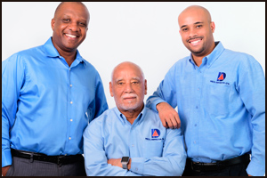 George Swire, Jonathan Swire & Leroy Morris