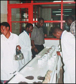EVERY SAMPLE IS TASTED BEFORE BEING SENT TO INTERNATIONAL MARKET