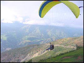Paragliding in M&eacute;rida